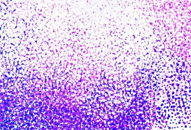 Çember şekilli açık mor vektör düzeni. Doğa tarzında bulanık halkaları olan güzel renkli çizimler. Güzel web siteleri için desen.