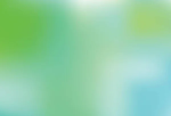 Светло Зеленый Вектор Размытом Фоне Красочная Иллюстрация Абстрактном Стиле Градиентом — стоковый вектор