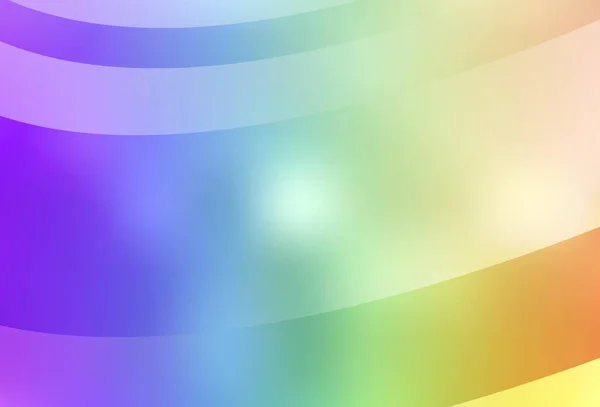Heller Mehrfarbiger Vektor Verschwommener Hintergrund Moderne Abstrakte Illustration Mit Farbverlauf — Stockvektor