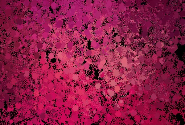 Textura Vectorial Rosa Oscuro Con Formas Abstractas Diseño Decorativo Estilo — Vector de stock