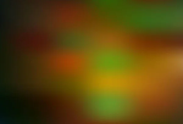 Темно Зелений Жовтий Вектор Розмиває Яскраву Текстуру Абстрактна Кольорова Ілюстрація — стоковий вектор