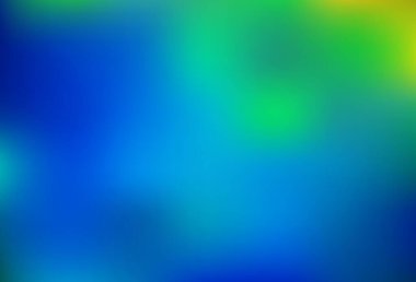 Açık mavi, yeşil vektör modern zarif arka plan. Gradyan ile modern soyut çizim. İşiniz için yepyeni bir tasarım..