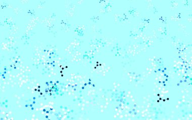 Yapay zeka yapısına sahip açık yeşil vektör şablonu. Renkli yapay zeka yapısı, eğimli çizgiler ve noktalar. Siber yeniliklerin tasviri için tasarım.