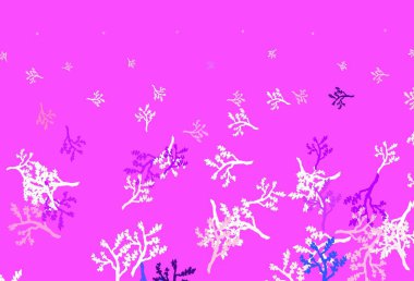 Açık yeşil, dalları olan doğal kırmızı vektör. Beyaz arka planda Hint tarzı dekoratif tasarım. İşiniz için en iyi tasarım..