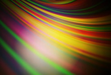 Koyu yeşil, sarı vektör renkli soyut arkaplan. Görüntü tarzında tamamen yeni bir renkli çizim. Tasarımının yeni yolu.