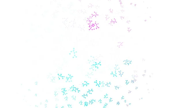 Rose Clair Motif Vectoriel Bleu Avec Réseau Intelligence Artificielle Design — Image vectorielle