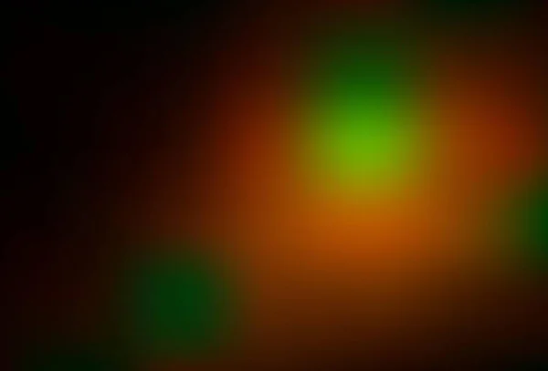 Temný Oranžový Vektor Rozmazal Vzorec Abstraktní Barevná Ilustrace Gradientem Pozadí — Stockový vektor