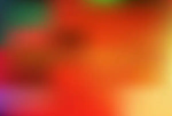 Светло Оранжевый Вектор Размыл Яркий Шаблон Современная Абстрактная Иллюстрация Градиентом — стоковый вектор