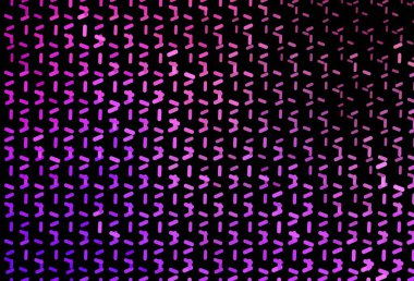 Koyu mor, keskin çizgileri olan pembe vektör deseni. Renkli çubuklarla, soyut çizimler. İş ilanınız için akıllı tasarım.