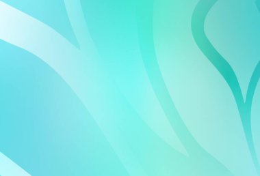 Açık yeşil vektör soyut bulanık arkaplan. Soyut ve gradyan renkte renkli çizimler. Web siteniz için bulanık tasarım.