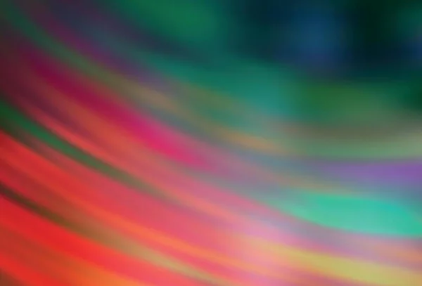 Hellgrün Roter Vektor Abstrakte Helle Textur Leuchtend Bunte Illustration Smartem — Stockvektor
