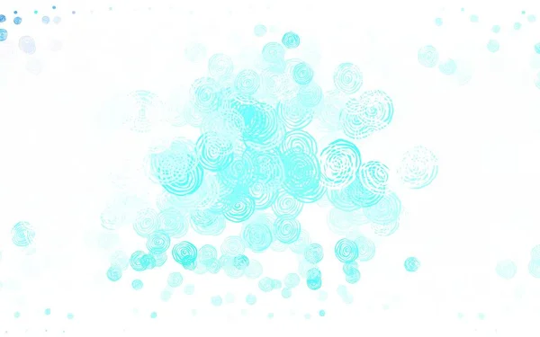 Vert Clair Vecteur Élégant Fond Avec Des Roses Conception Décorative — Image vectorielle