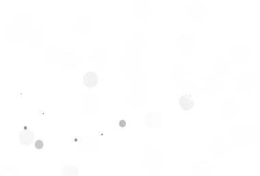 Renkli kar taneleriyle açık gri vektör dokusu. Buz kristalleri ile soyut resimleme. Yeni yıl web siteleri için şablon.