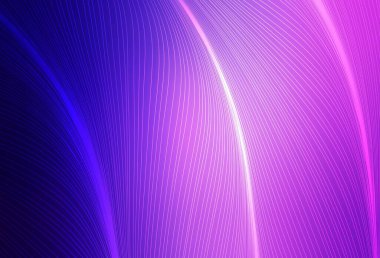 Açık Mor, eğri çizgileri olan pembe vektör arkaplan. Basit bir şekilde yepyeni renkli bir tasvir. Fikirlerin için bir örnek..