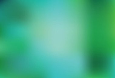 Açık yeşil vektör modern zarif zemin. Soyut ve gradyan renkte renkli çizimler. İşiniz için en iyi bulanık tasarım..