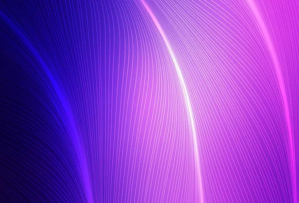 Світло Фіолетовий Рожевий Векторний Фон Вигнутими Лініями Повністю Нова Барвиста — стоковий вектор