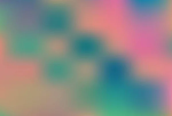 浅粉色 绿色矢量模糊了光泽抽象纹理 具有渐变的半色调风格的创造性插图 手机的背景 — 图库矢量图片