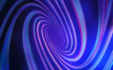 Astronomik yıldızlı açık mor vektör arkaplan. Soyut şablonda gökyüzü yıldızlarıyla parlayan illüstrasyon. Astronomi web siteleri için desen.