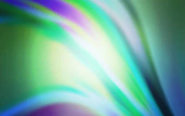 Bleu Clair Vert Vecteur Flou Brillance Texture Abstraite Une Toute — Image vectorielle