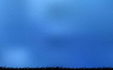 Gece gökyüzü yıldızlı açık mavi vektör deseni. Büyük Ayı yıldızlı modern soyut illüstrasyon. Astroloji web siteleri için desen.