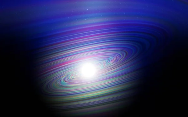 Disposition Vectorielle Bleu Foncé Avec Étoiles Cosmiques Étoiles Espace Sur — Image vectorielle