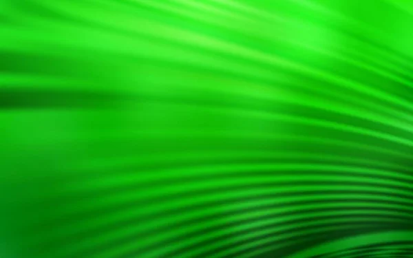 Fond Vectoriel Vert Clair Avec Des Lignes Irisées Illustration Abstraite — Image vectorielle