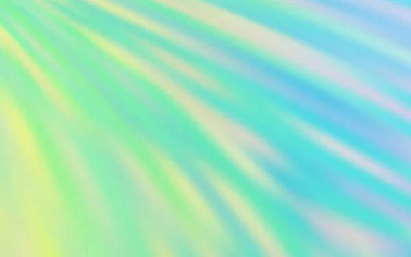 Світло Блакитна Зелена Векторна Текстура Кольоровими Лініями Сучасна Геометрична Абстрактна — стоковий вектор