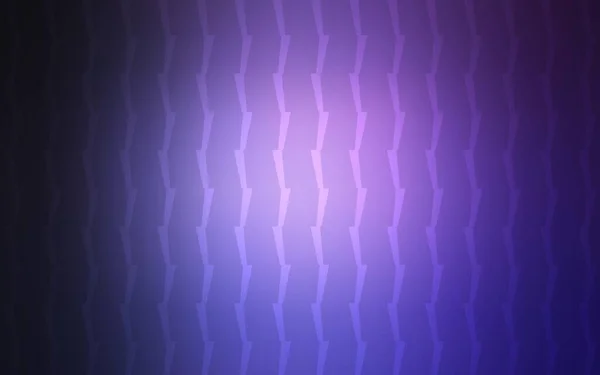 Темно Фіолетова Векторна Обкладинка Прямими Смугами Лінії Розмитому Абстрактному Тлі — стоковий вектор