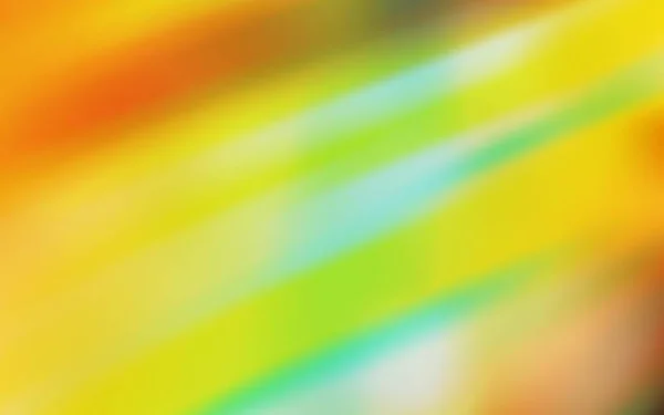 Hellgrüner Gelber Vektorhintergrund Mit Streifen Moderne Geometrische Abstrakte Illustration Mit — Stockvektor