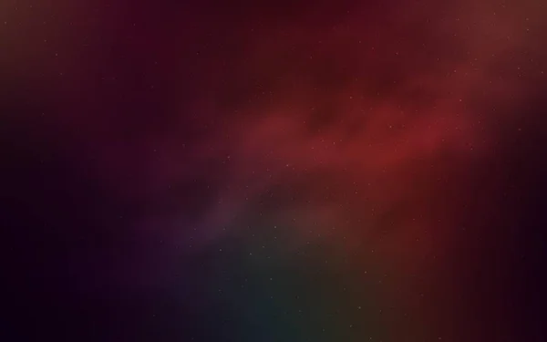 ダークグリーン 銀河系の星の赤いベクトル背景 グラデーションでぼやけた抽象的な背景をした宇宙の星 ポスター バナーに最適なデザイン — ストックベクタ