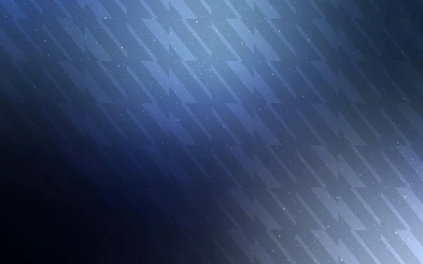 Темно Синий Векторный Фон Резкими Полосами Линии Размытом Абстрактном Фоне — стоковый вектор