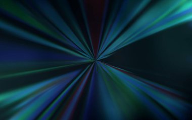 Koyu mavi vektör soyut parlak şablonu bulanıklaştırdı. Gradyan tasarımlı, soyut, ışıltılı çizimler. Marka kitabı için zarif bir arkaplan.