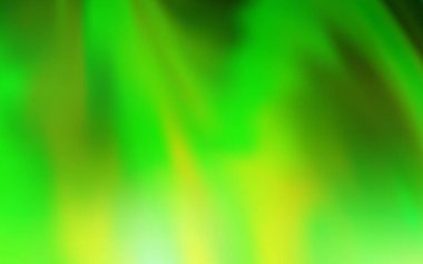 Açık yeşil vektör soyut çizimi. Görüntü tarzında tamamen yeni bir renkli çizim. Tasarımının yeni yolu.