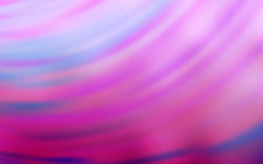 Eğri çizgileri olan açık pembe vektör arkaplan. Basit bir şekilde yepyeni renkli bir tasvir. Web siteniz için soyut tasarım.