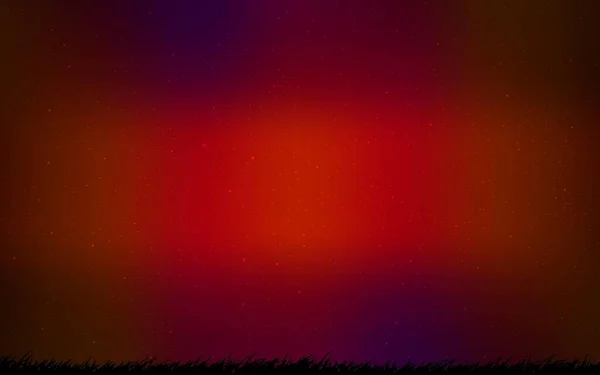Темно Красная Векторная Текстура Звездами Молочного Пути Современная Абстрактная Иллюстрация — стоковый вектор