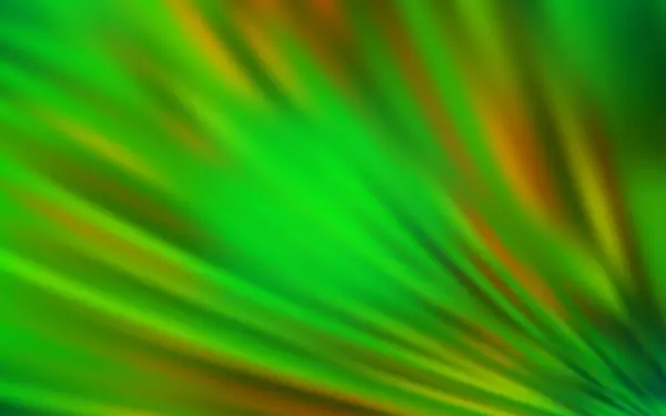 Светло Зеленый Желтый Векторный Фон Прямыми Линиями Линии Размытом Абстрактном — стоковый вектор