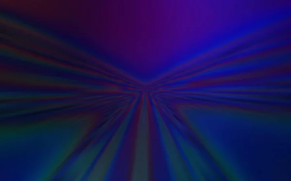 Темная Векторная Текстура Синего Цвета Изогнутыми Линиями Геометрическая Иллюстрация Абстрактном — стоковый вектор