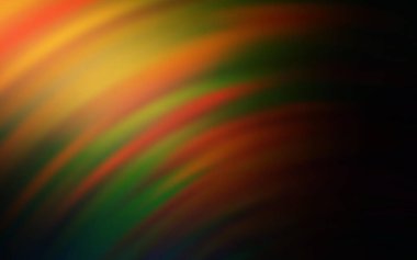 Eğri çizgileri olan koyu turuncu vektör dokusu. Basit bir şekilde yepyeni renkli bir tasvir. Cep telefonu ekranları için şablon.