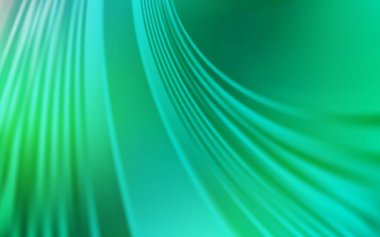 Eğimli çizgileri olan açık yeşil vektör arkaplan. Soyut ve gradyan biçiminde geometrik çizim. Reklamlarınız, posterleriniz, afişleriniz için yepyeni bir tasarım..