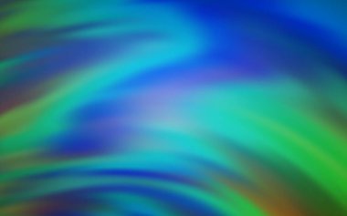 Açık mavi, yeşil vektör soyut arkaplan. Gradyan ile modern soyut çizim. Tasarımlar için arka plan.