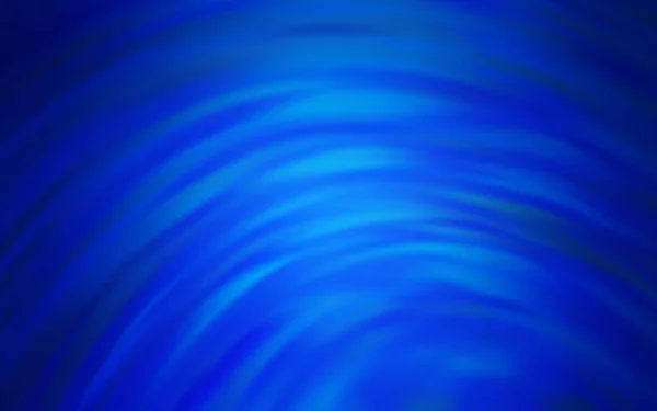 Tmavé Blue Vektorové Pozadí Křivými Čarami Barevný Geometrický Vzorek Přímkami — Stockový vektor