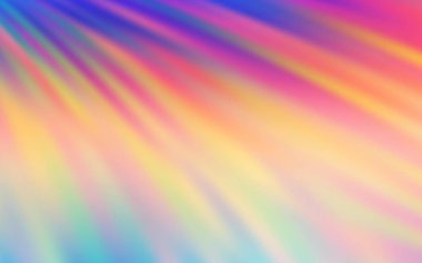 Düz çizgileri olan ışık çok renkli vektör arkaplanı. Keskin çizgili parlak renkli çizimler. Reklamınız, posteriniz, afişiniz için en iyi tasarım.