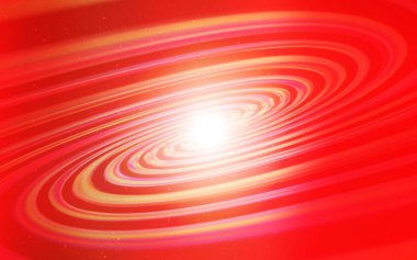 Astronomik yıldızlı açık kırmızı vektör arka planı. Bulanık arkaplandaki ve gradyanı olan uzay yıldızları. Astronomi web siteleri için desen.