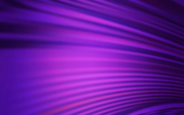 Шаблон Светло Фиолетового Вектора Изогнутыми Линиями Окружная Абстрактная Иллюстрация Градиентом — стоковый вектор