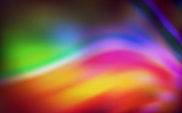 Light Multicolor Vektor Elmosódott Sablon Csillámló Absztrakt Illusztráció Gradiens Kialakítással — Stock Vector