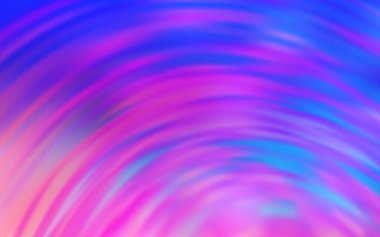 Açık pembe, kıvrımlı çizgileri olan mavi vektör dokusu. Kavisli çizgilerden oluşan parlak bir illüstrasyon. Reklamlarınız, posterleriniz, afişleriniz için yepyeni bir tasarım..