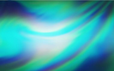 Açık yeşil vektör soyut bulanık arkaplan. Soyut ve gradyan renkte renkli çizimler. Tasarımlar için arka plan.