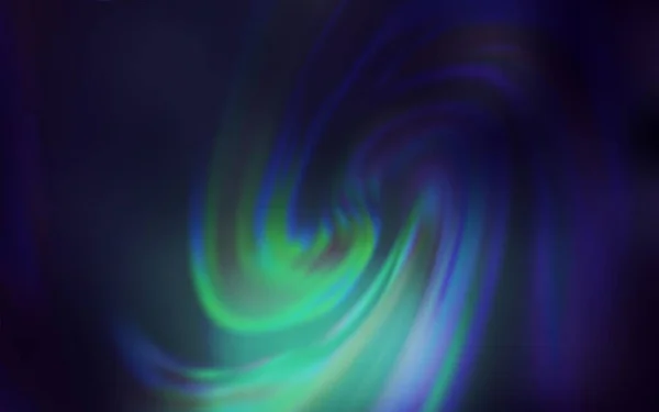 Dark Blue Green Vector Blurred Shine Abstract Texture Elegant Bright — Stock Vector