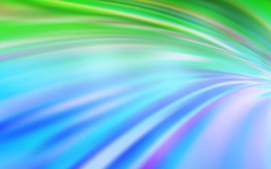 Açık mavi, yeşil vektör modern zarif zemin. Soyut renkli gradyan çizimi. Marka kitabınız için yeni biçim tasarımı.