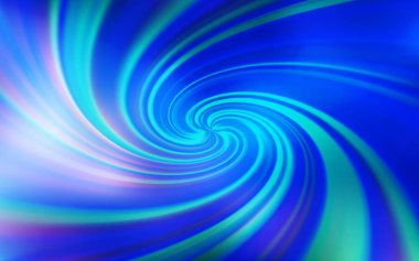 Eğri çizgileri olan hafif Mavili vektör arkaplanı. Basit bir şekilde parlak renkli bir illüstrasyon. Web siteniz için soyut tasarım.